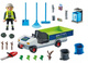 PLAYMOBIL SPRZĄTANIE MIASTA SAMOCHODEM ELEKTRYCZNYM