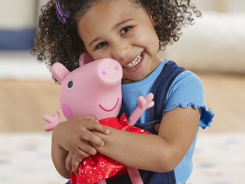 Świnka Peppa Interaktywna figurka 30 cm tańczy 55 dźwięków Hasbro F8873