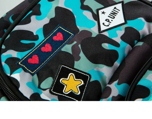COOLPACK PLECAK SZKOLNY DART CAMO BLUE 27L - A29113