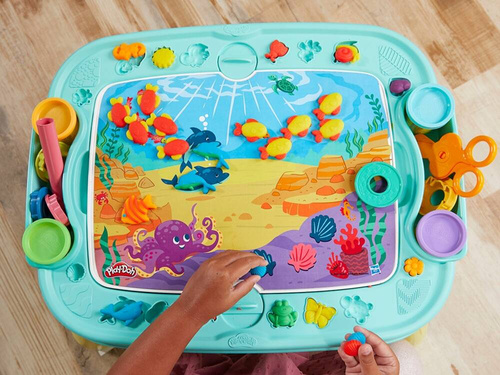 Play-Doh Ciastolina Stolik Stacja Kreatywności All in One Hasbro F6927