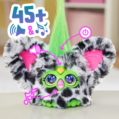 Furby Furblets Interaktywna maskotka Moo-Boo Krówka Hasbro G1779