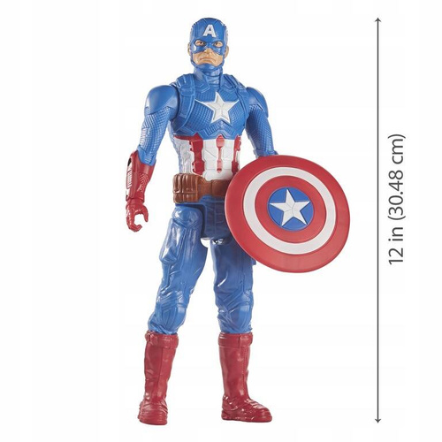 Marvel Avengers Titan Hero figurka Kapitan Ameryka 30 cm. Hasbro E7877