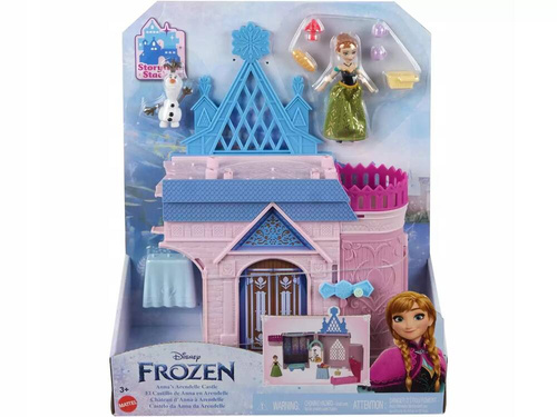 Frozen Kraina Lodu Arendelle Zamek Pałac Anny + akcesoria Mattel HLX02