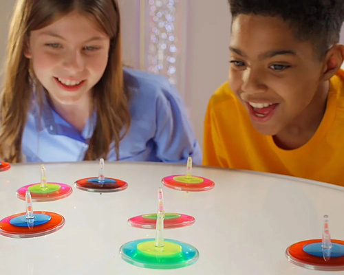 Lawa Sztorm Magiczny Spinner zielono-różowy Epee