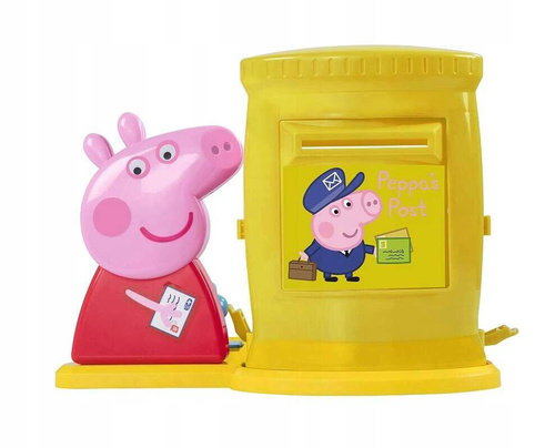 ŚWINKA PEPPA SKRZYNKA POCZTOWA ŻÓŁTA 1684699