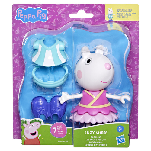 Świnka Peppa figurka Owca Suzy 15 cm do przebierania ubranka Hasbro G0330
