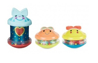 PLAYSKOOL MAŁE GRZECHOTKI - MINI LALKI, ZWIERZĘTA - HASBRO B2675