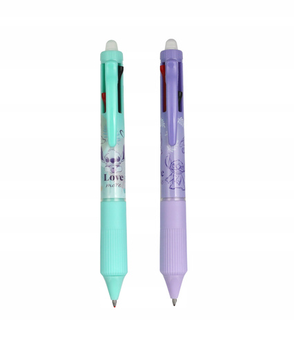 Coolpack Długopis wymazywalny multikolor 4w1 Stitch Pastel 91361PTR