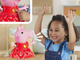 Świnka Peppa Interaktywna figurka 30 cm tańczy 55 dźwięków Hasbro F8873