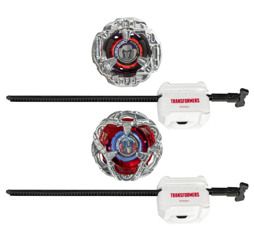 Beyblade X Transformers Optimus Prime 4-60P vs Megatron 4-80B Hasbro G0353