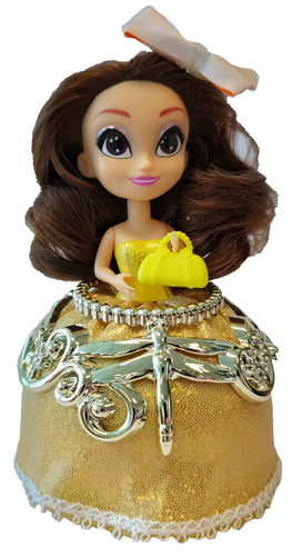 Perfumies Laleczka lalka we flakonie perfum Chloe Love Yellow zmiana koloru