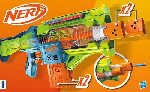 NERF ELITE 2.0 WYRZUTNIA DOBLE PUNCH HASBRO F6363