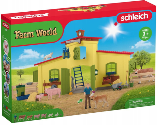 SCHLEICH DUŻA FARMA ZE ZWIERZĘTAMI 42605