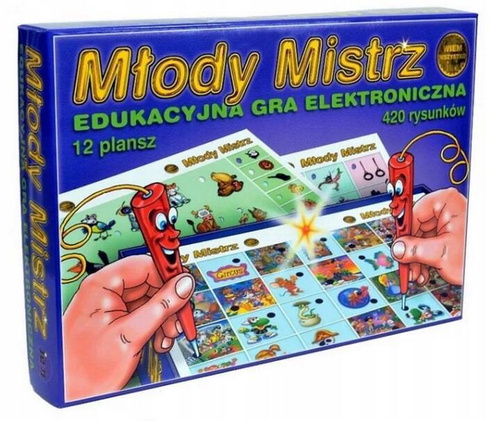 JAWA GRA EDUKACYJNA ELEKTRONICZNA MŁODY MISTRZ