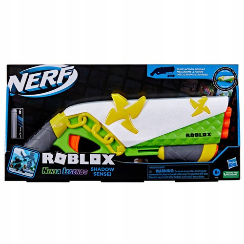 NERF ROBLOX WYRZUTNIA NINJA LEGENDS SHADOW F5485