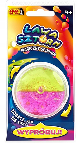 Lawa Sztorm Magiczny Spinner zielono-różowy Epee
