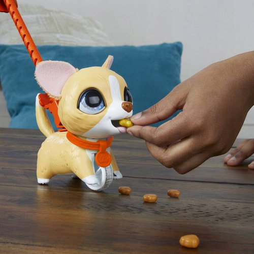 Fur Real Friends Poopalots Piesek na smyczy walkalots robi kupkę Hasbro