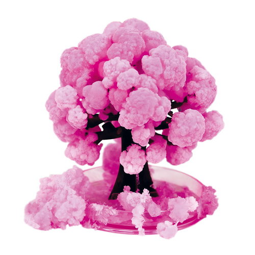 Kwitnące Drzewko Sakura zestaw kreatywny nauka o krystalizacji Kidea