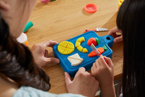 Play-Doh Ciastolina Zestaw Mały Kucharz Starter Nauka Krojenia Hasbro F6904
