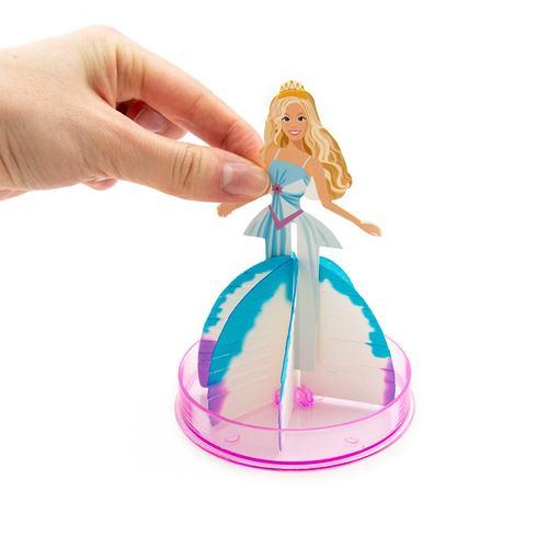 Magiczna Suknia Księżniczki Azure zestaw kreatywny krystalizacja Kidea