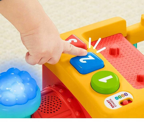 Fisher Price Little People Edukacyjny Pociąg ze zwierzątkami HHH93