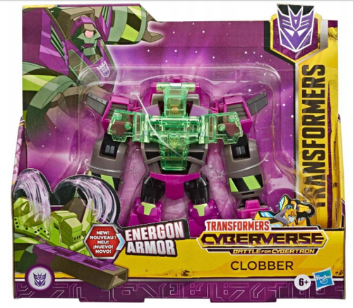 TRANSFORMERS CYBERVERSE ENERGON ARMOR CLOBBER HASBRO F7108