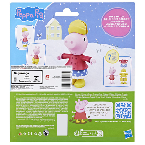 Świnka Peppa figurka Peppa 15 cm do przebierania ubranka Hasbro G0331