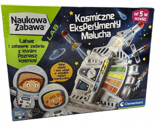 CLEMENTONI KOSMICZNE EKSPERYMENTY MALUCHA 50798