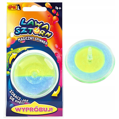 Lawa Sztorm Magiczny Spinner żółto-niebieski Epee