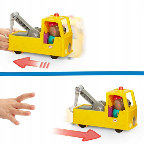 Świnka Peppa Holownik Ciężarówka Dziadka Psa z figurką Hasbro F9519
