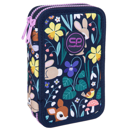 Coolpack Jumper 2 Piórnik podwójny z wyposażeniem Oh My Deer F066664