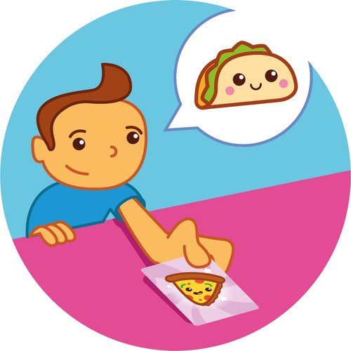 Gra Bułka, Kotek, Pizza dla najmłodszych Rebel