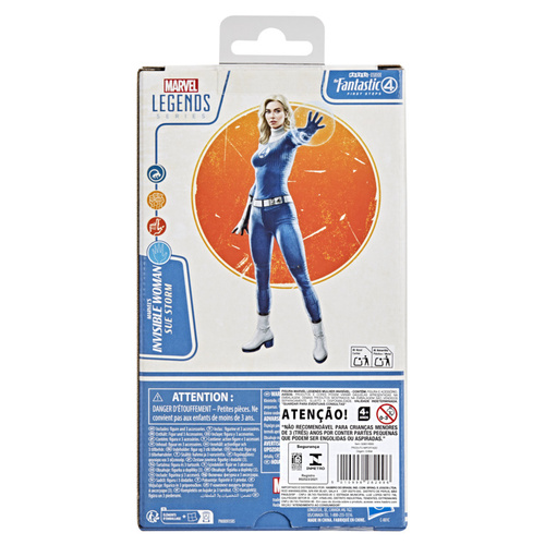 Fantastyczna Czwórka figurka akcji Invisible Woman Marvel Legends Hasbro G0801