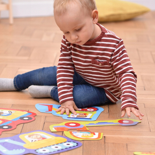 CZUCZU PUZZLE PROGRESYWNE POJAZDY NA BUDOWIE