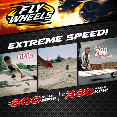 FLY WHEELS 1 OPONA + WYRZUTNIA SZARA 15186