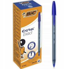BIC CRISTAL EXACT 0,7MM DŁUGOPIS NIEBIESKI 20 SZT.