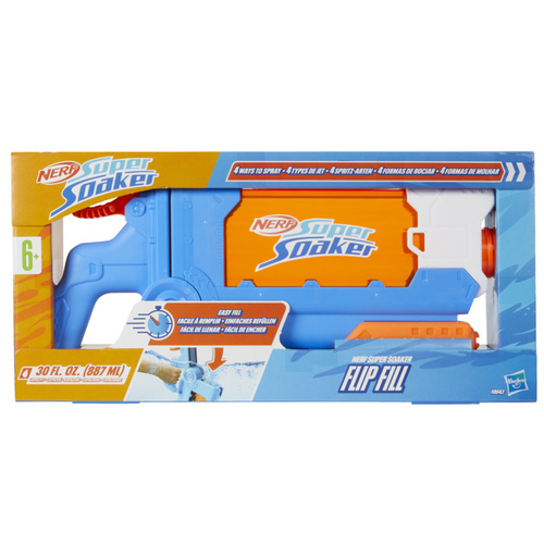 NERF Super Soaker Wyrzutnia pistolet na wodę Power Flip Fill Hasbro F8643