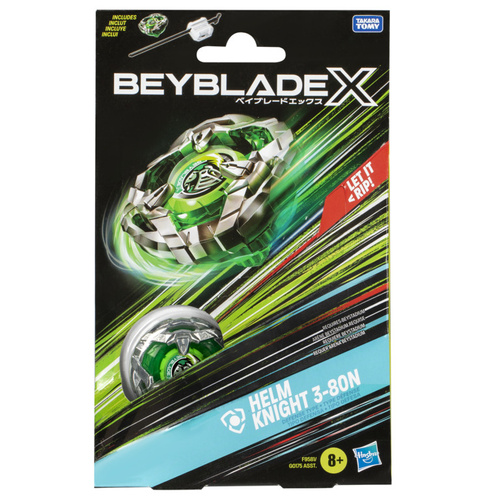 Beyblade X Helm Knight 3-80N zestaw startowy Hasbro F9581
