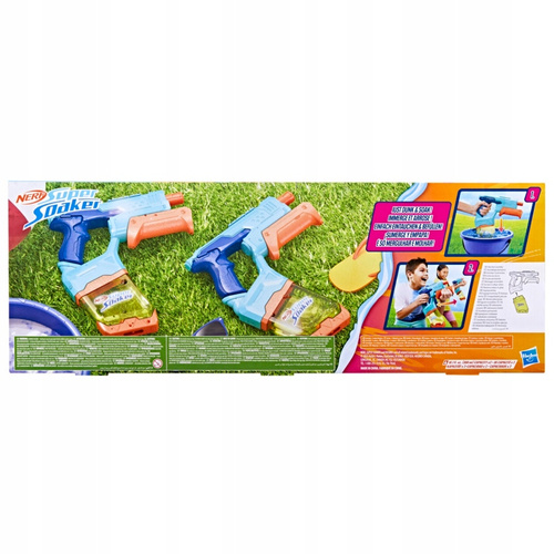 NERF Super Soaker Wyrzutnia Pistolet na wodę 2-pak Dunk Fill Hasbro G0995