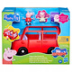 Świnka Peppa Duży Rodzinny Samochód Auto 2 figurki Hasbro G0541