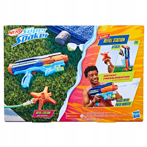 NERF Super Soaker Wyrzutnia na wodę Power Drench stacja napełniania Hasbro