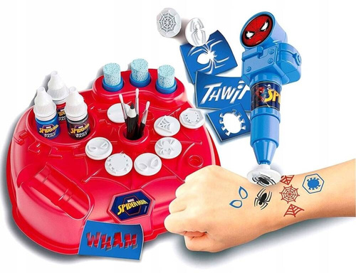 CLEMENTONI MARVEL SPIDER-MAN SUPER TATUAŻE 18725