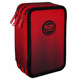 Coolpack Jumper 3 Piórnik potrójny z wyposażeniem Cranberry F067756