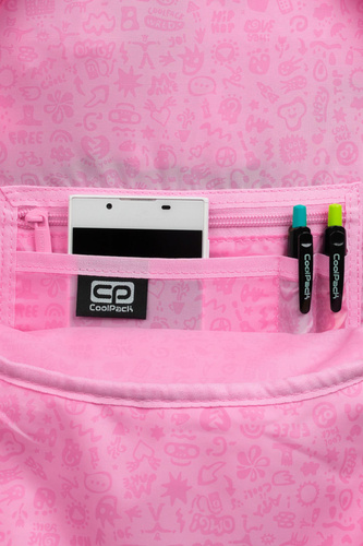 Coolpack Rider Plecak Szkolny Młodzieżowy Powder Pink F109647