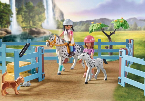 PLAYMOBIL RANCZO WATERFALL 71351