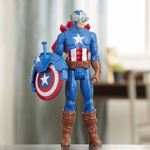 Hasbro Avengers Titan Hero Blast Gear Kapitan Ameryka figurka 30 cm. E7374