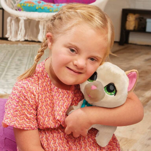 HASBRO Fur Real Friends Walkalots Chodzący Kotek Na Smyczy dźwięki F8132