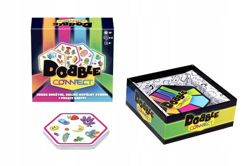 DOBBLE CONNECT RODZINNA GRA KARCIANA REBEL 09952