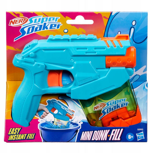 NERF Super Soaker Pistolet Wyrzutnia na wodę Mini Dunk Fill Hasbro G0993