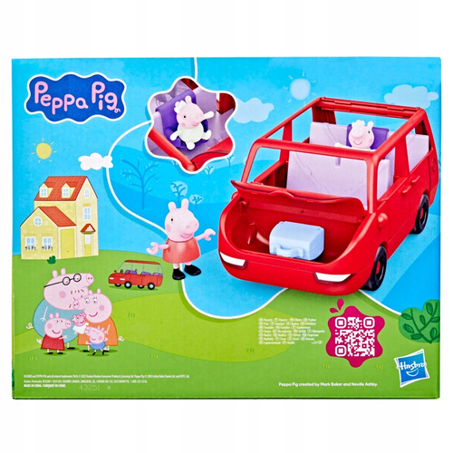 Świnka Peppa Duży Rodzinny Samochód Auto 2 figurki Hasbro G0541